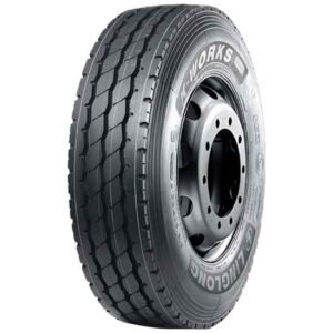 445/65 R22.5 20PR KMA400 MIXTA LING LONG TL THAILANDIA ON&OFF ROAD TD. 18.50MM BANDA 350MM PESO 102KG.