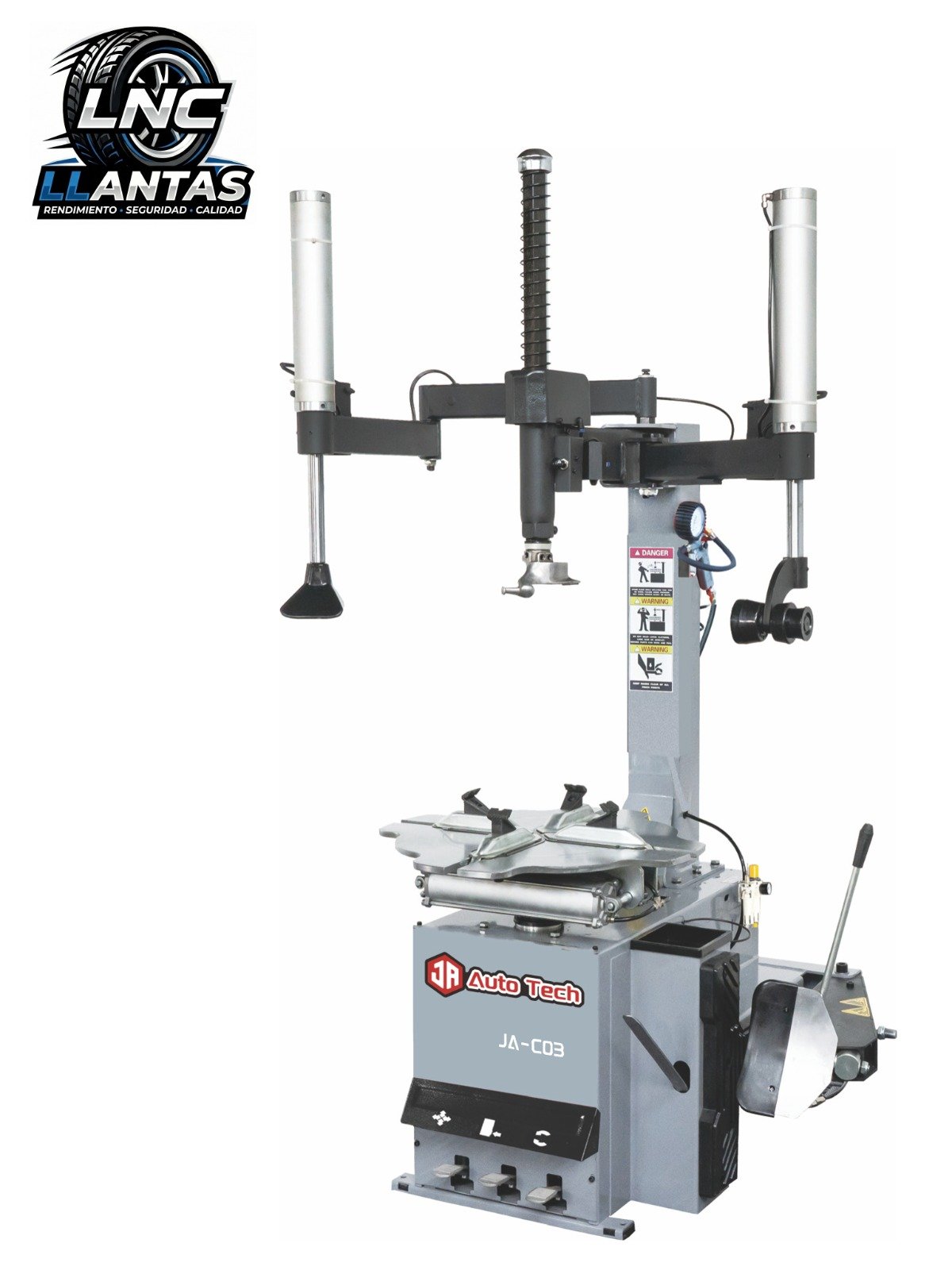 DESENLLANTADORA SEMIAUTOMÁTICA JA-C03 DE 3 PEDALES PARA PERFIL BAJO